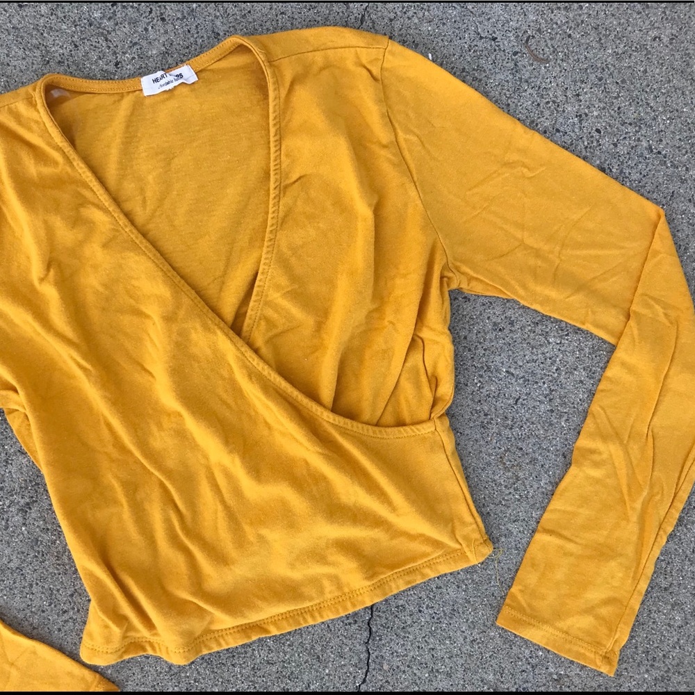 Mustard yellow long sleeve